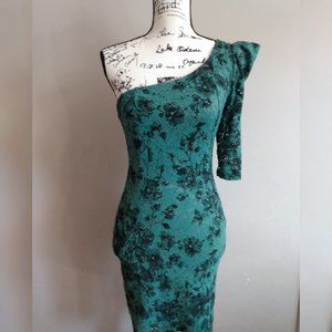 Green Lace Midi